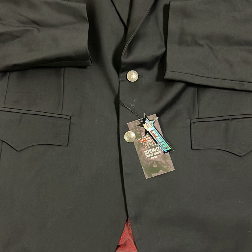 PBR Vintage Western Lined Sport Coat/Suit Jacket - Picture 2 of 9